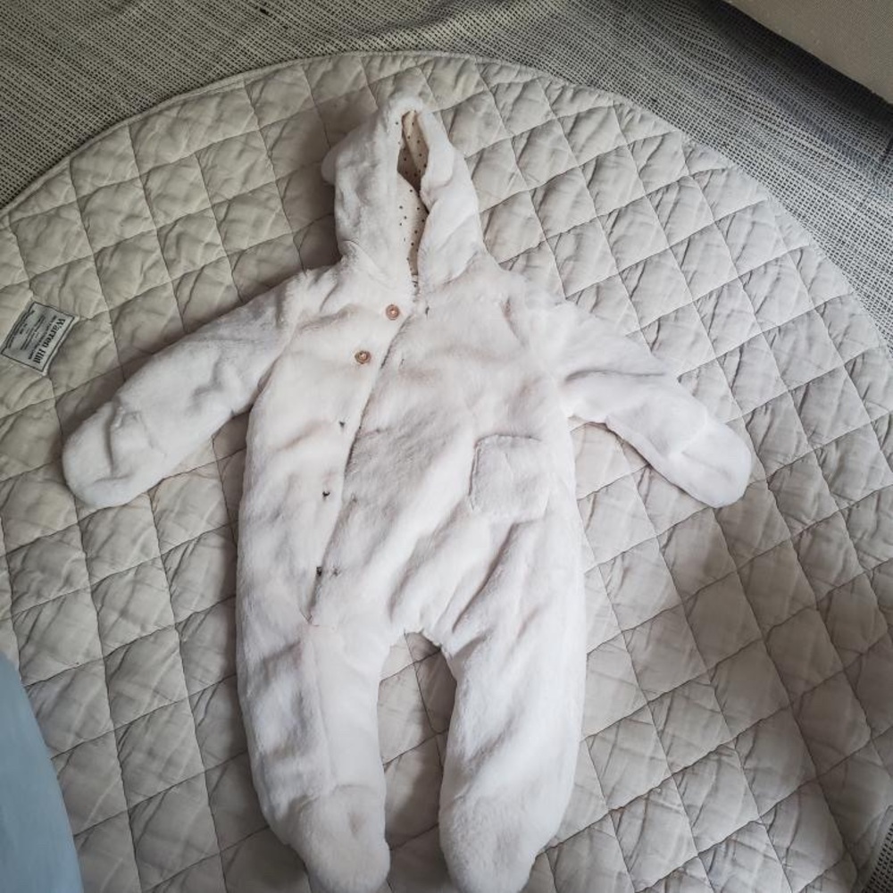 🧸 Zara - Cozy Beige Kids One Piece Coat